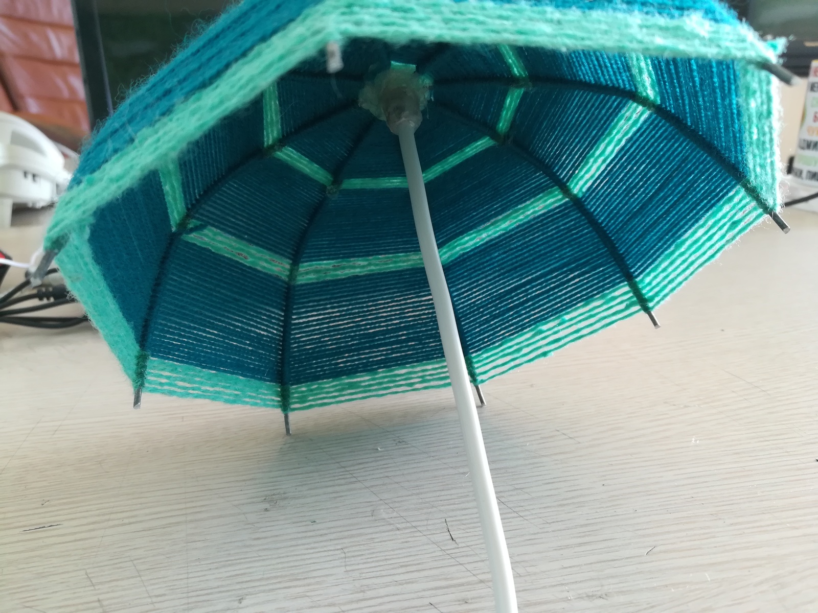 Зонтик для куклы мастер класс