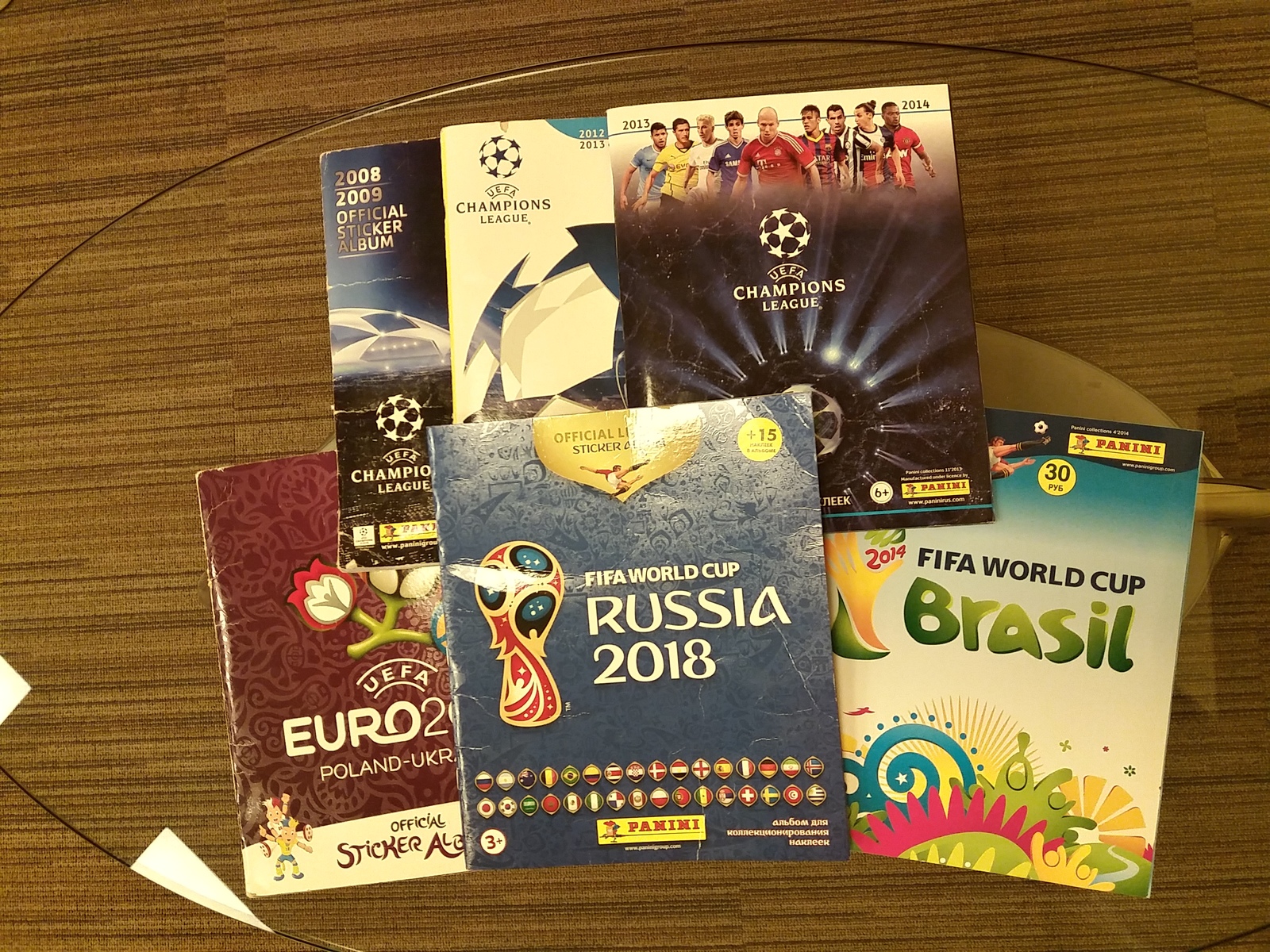 Panini stickers - they are with me all my life - 