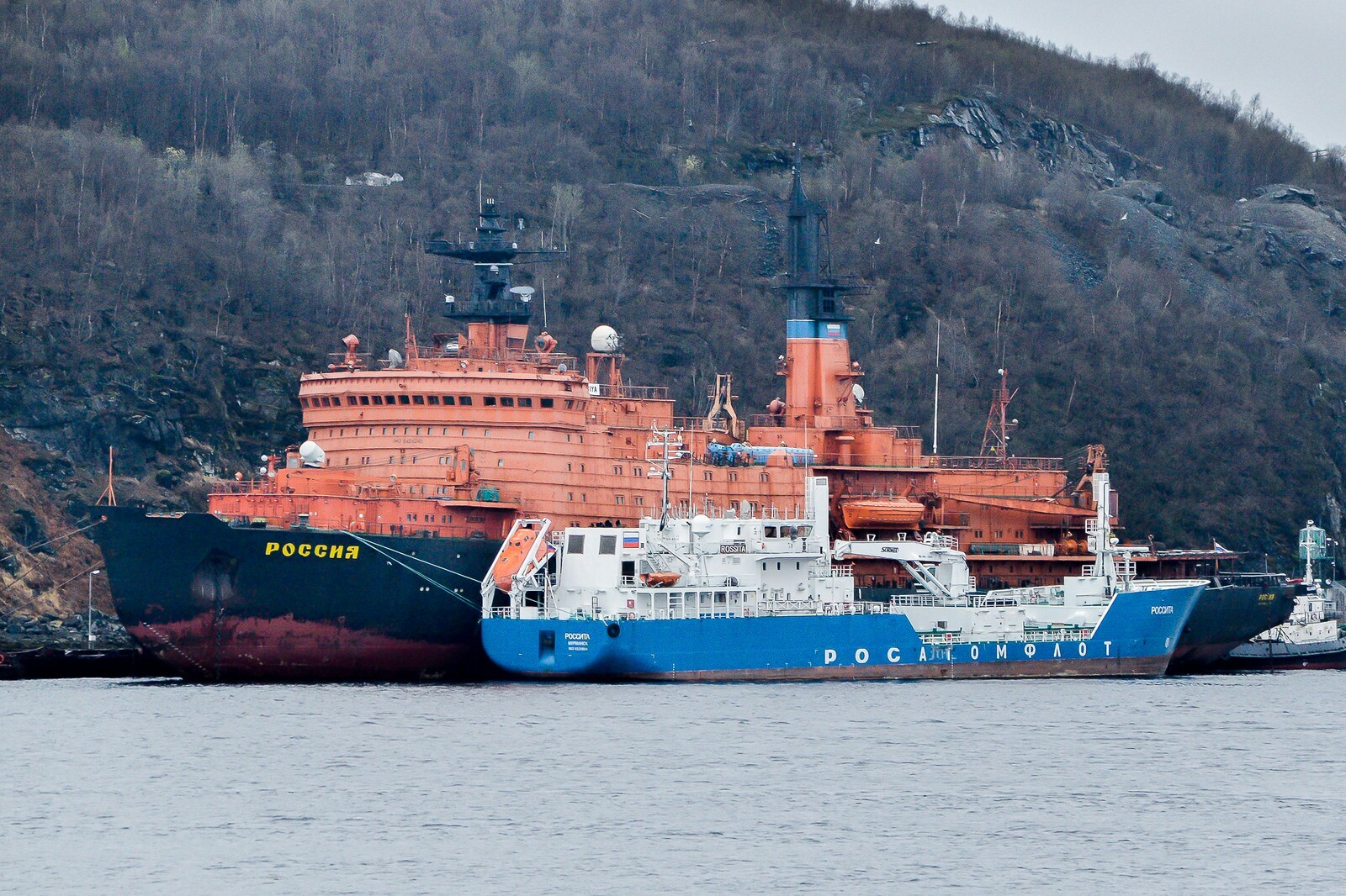 Floating nuclear power plant arrived in Murmansk - My, Rosatom, Sea, Floating nuclear power plant, PEB, Longpost