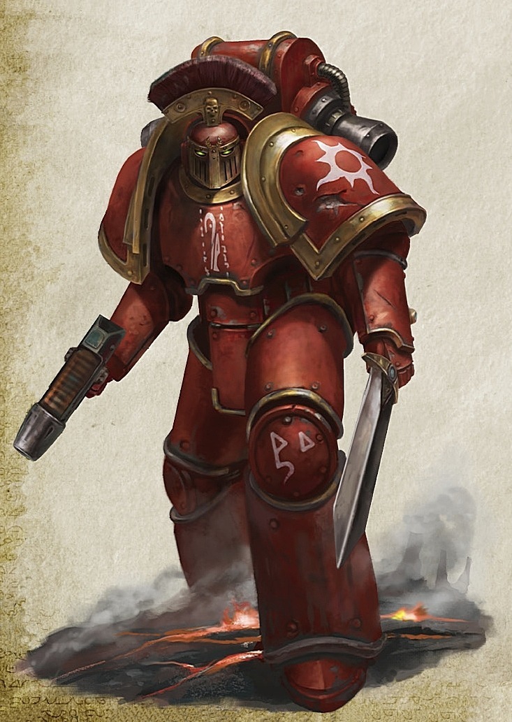 Son of Magnus - Warhammer 40k, Warhammer 30k, Wh Art, Космодесант, Thousand Sons