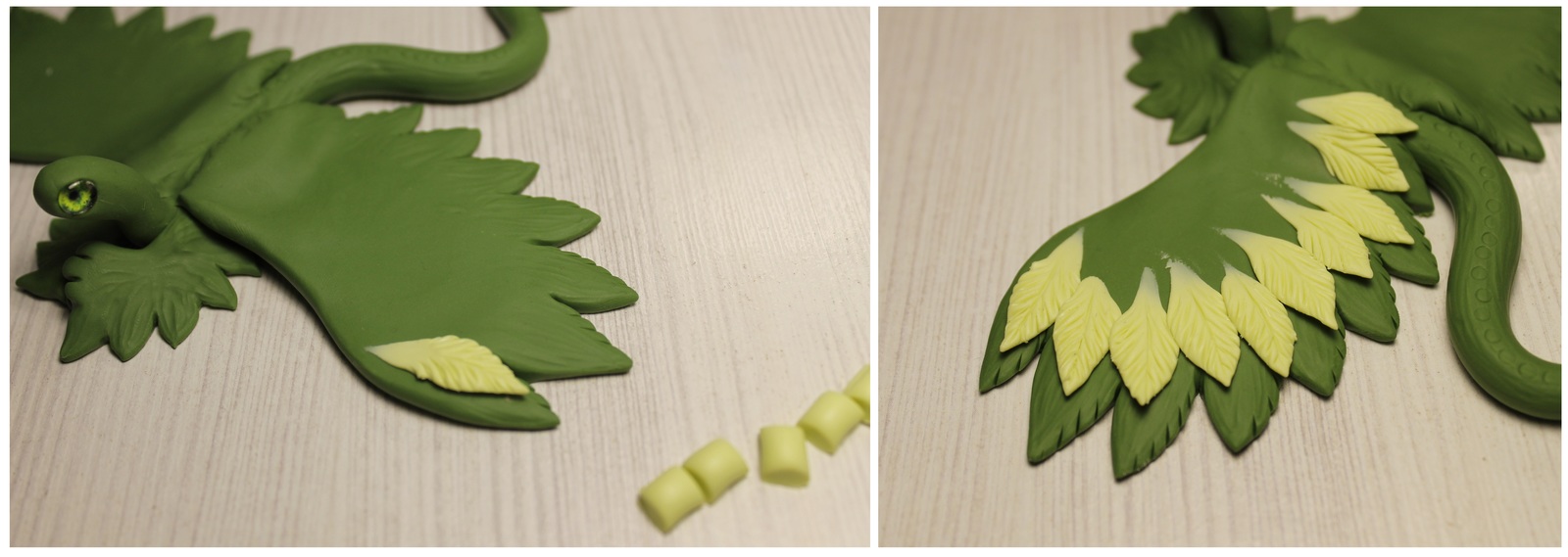 Дракон из фоамирана. Динозавр из втулки. Красиво нарезать огурцы. Лепка дракона из пластилина. Дракон из пластилина.