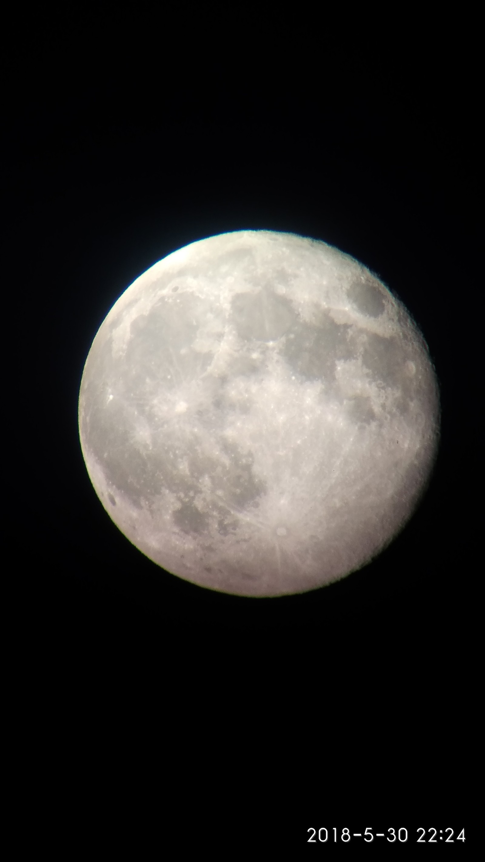 Full moon - My, The photo, moon, Spyglass, Longpost