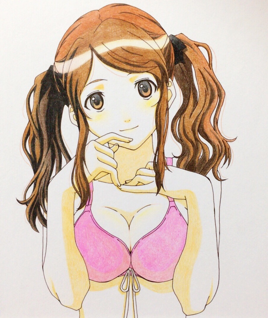 Nakata Sae - NSFW, Nakata Sae, Amagami, Anime art, Longpost