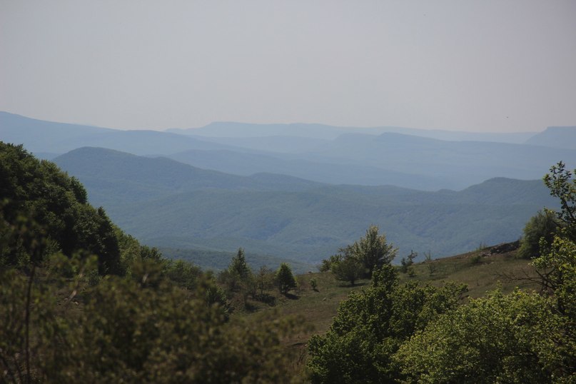 Hike in the Crimea. May 2018 Day two. - My, Crimea, Hike, Tourism, Travels, Chatyr-Dag, Longpost, Route, 