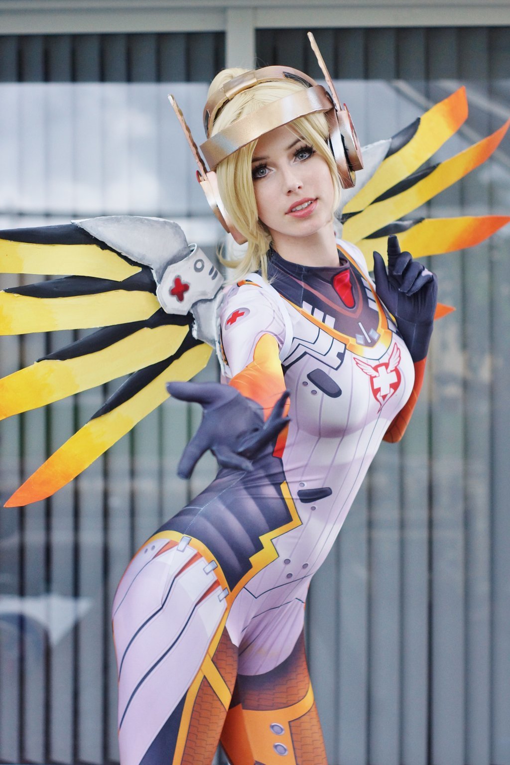 d.Va Mercy! - Dva, Mercy, Overwatch, Косплей, Megancoffey, Красивая девушка, Игры, Длиннопост