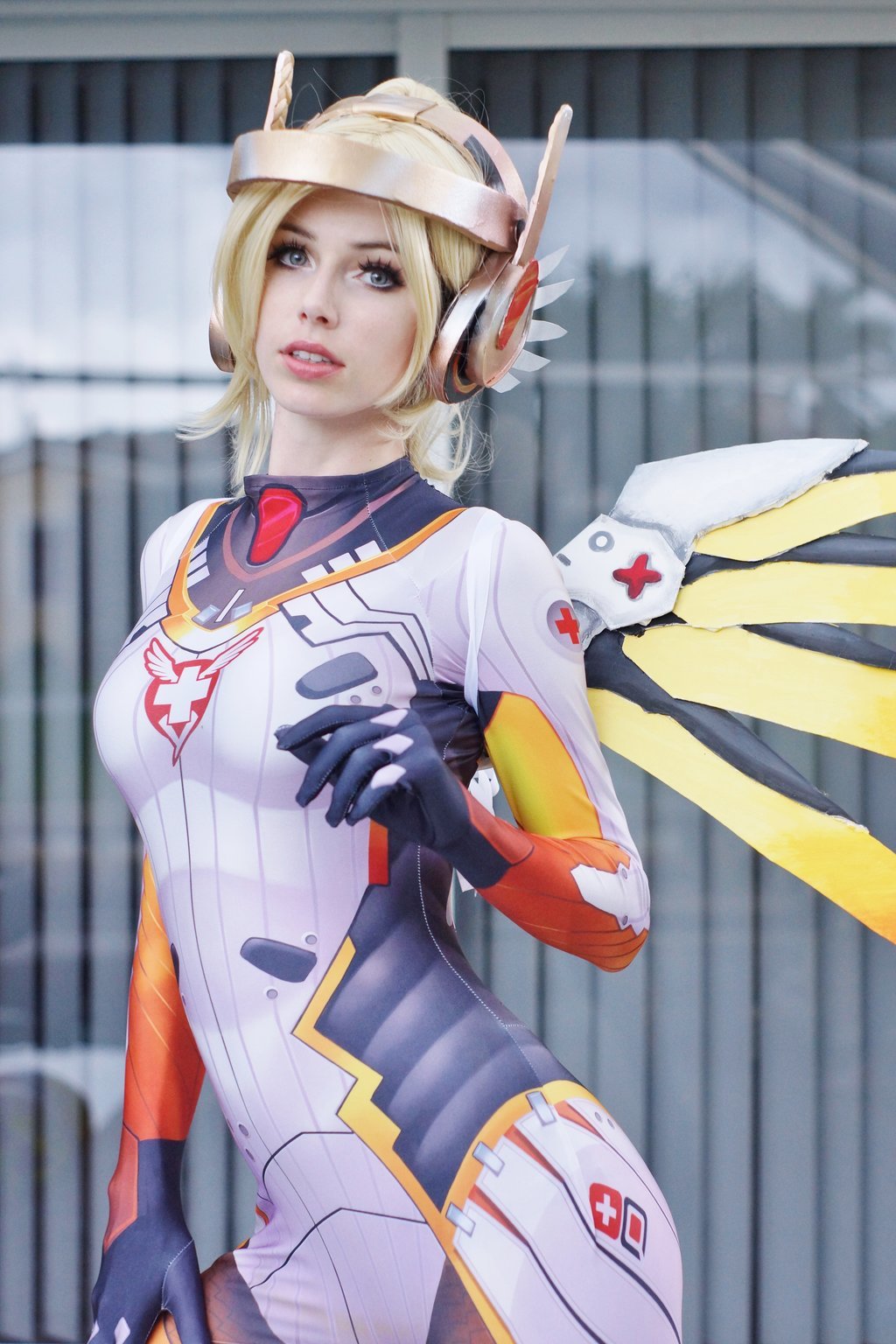 d.Va Mercy! - Dva, Mercy, Overwatch, Косплей, Megancoffey, Красивая девушка, Игры, Длиннопост