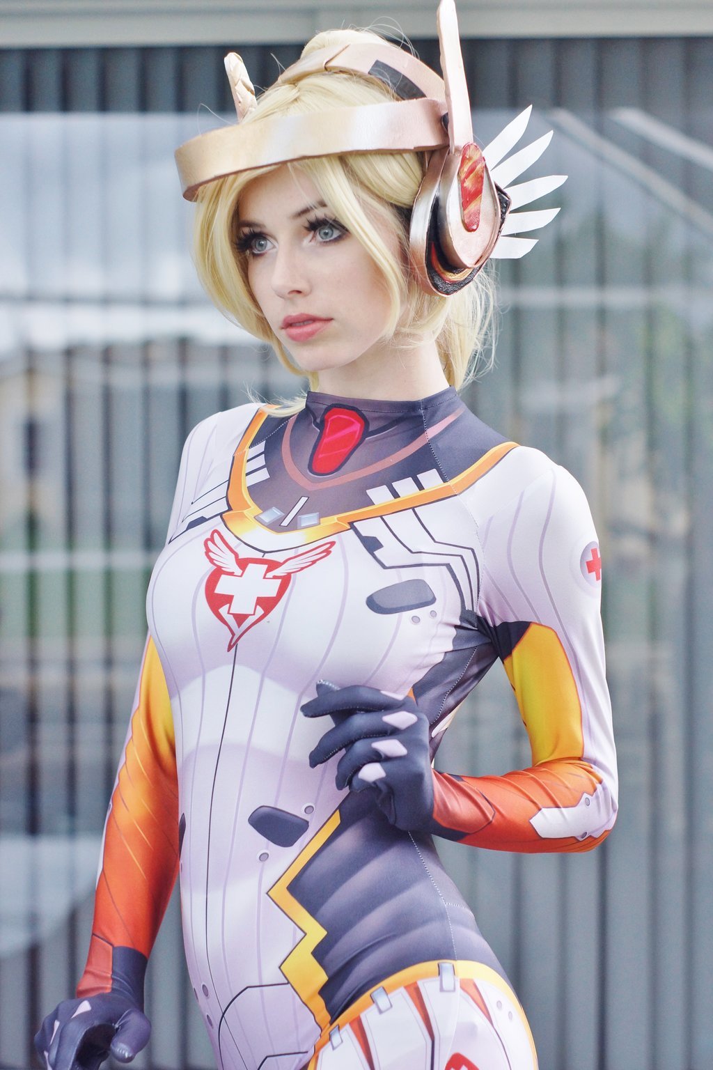 d.Va Mercy! - Dva, Mercy, Overwatch, Косплей, Megancoffey, Красивая девушка, Игры, Длиннопост