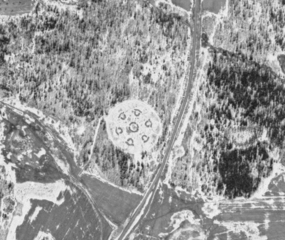 300-meter circle in the Smolensk forest. What's this? - , Secret materials, UFO, Smolensk, Yandex maps