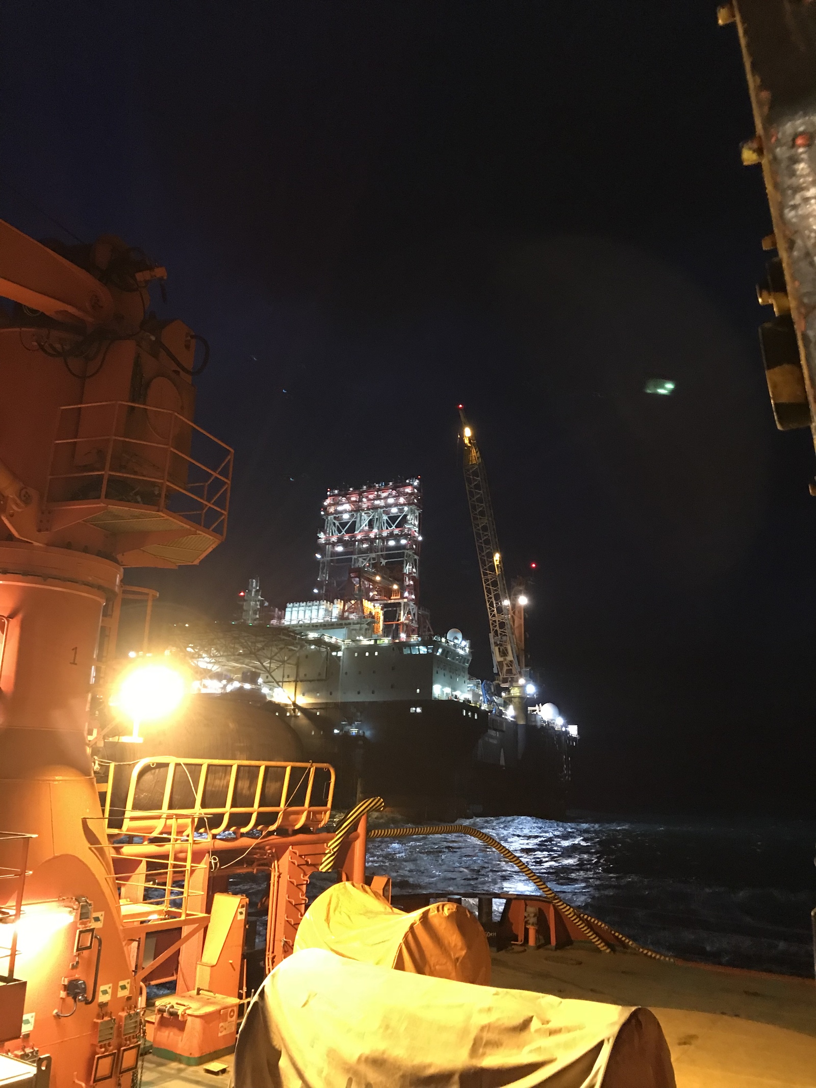 SSDR SCARABEO 9 before drilling in the Black Sea - My, Oil, Offshore drilling, Shelf, The photo