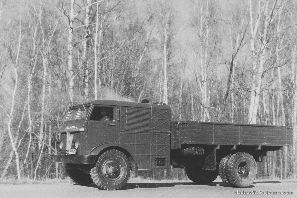 NAMI-012. Soviet steam truck - Us, , , Steam car, Steam engine, Timber carrier, Tractor, Longpost, the USSR