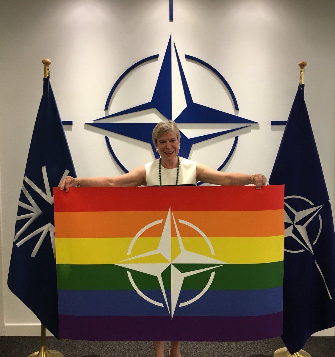 Instead of a thousand words - NATO, Politics, LGBT