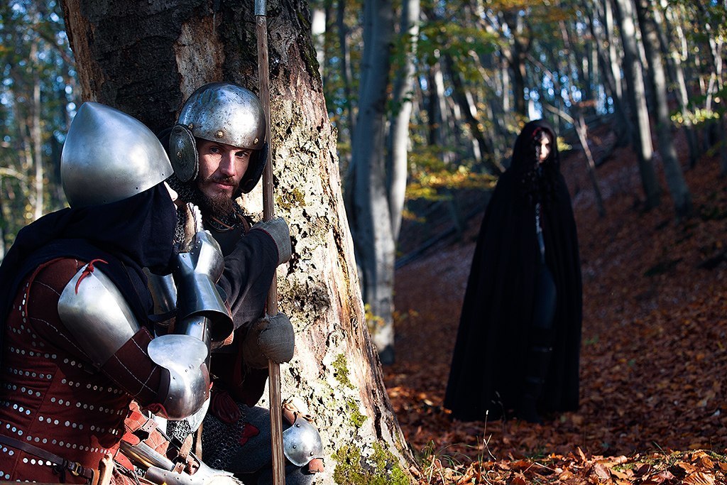 About the Witcher and cosplay. - My, Witcher, Cosplay, The photo, Forest, Longpost