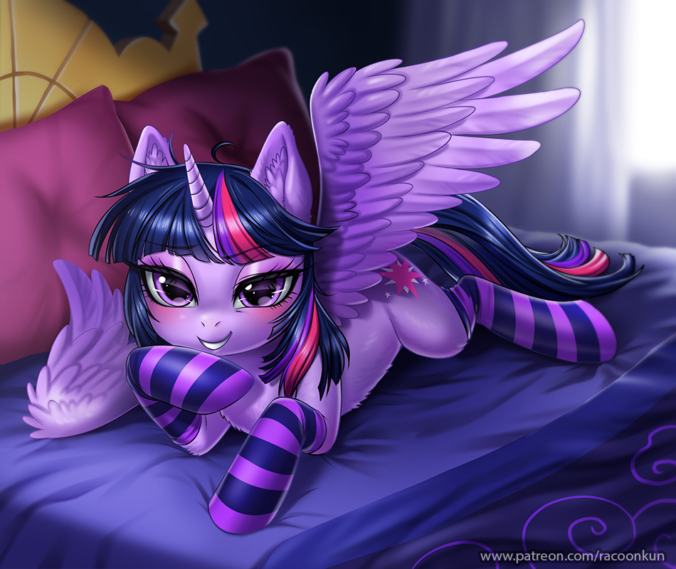 Socks - My little pony, Twilight sparkle, Racoonkun, MLP Edge