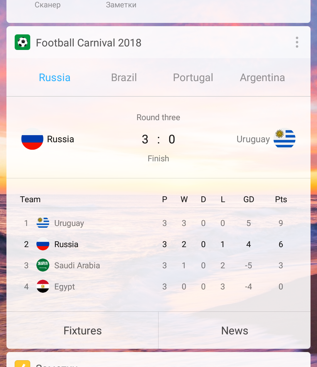 The MIUI platform has its own idea of ????the game of the Russian national team - My, Football, 2018 FIFA World Cup, Russian team