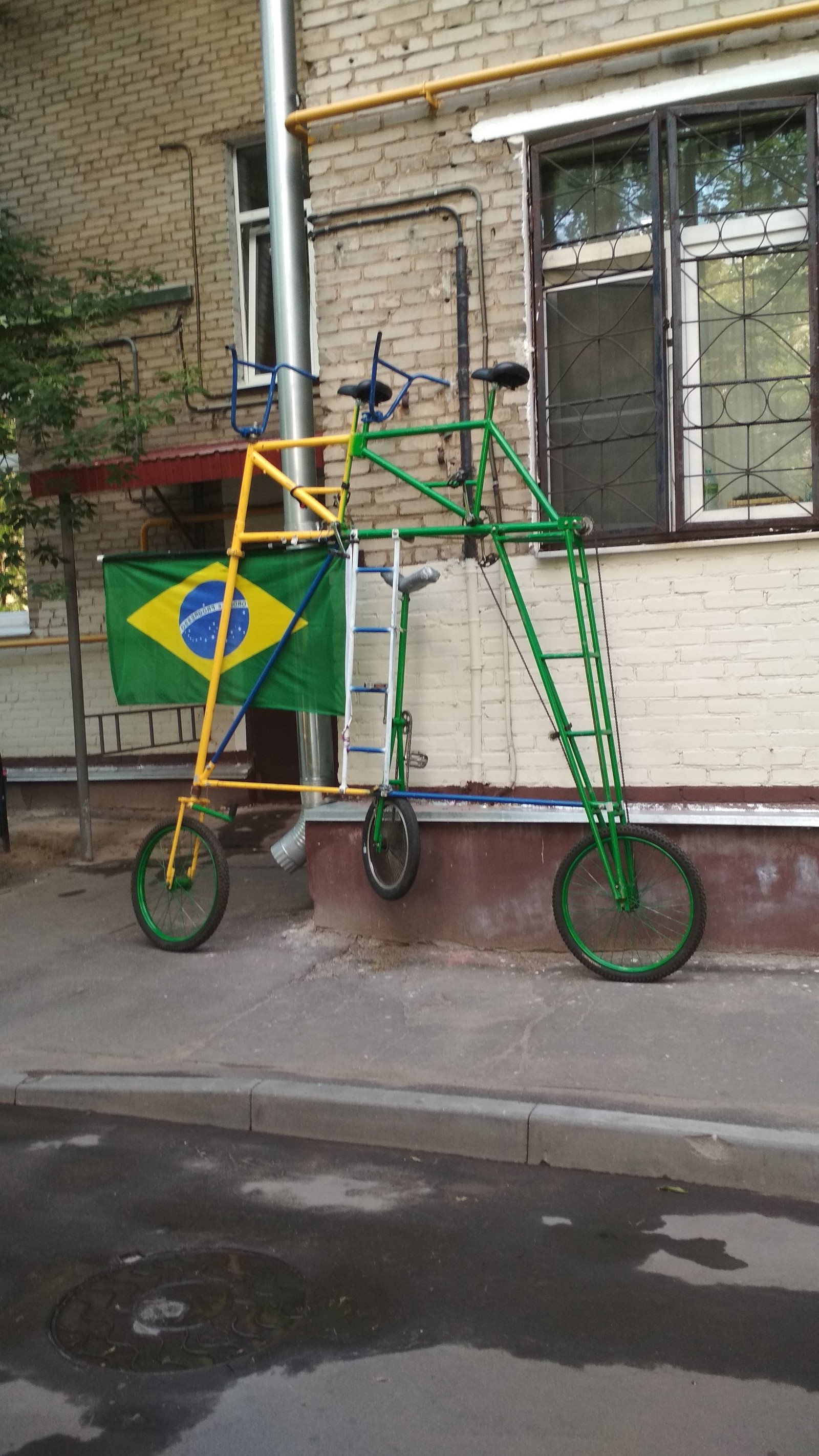 Brazilian tricksters - My, 2018 FIFA World Cup, Moscow, Brazil, Fans