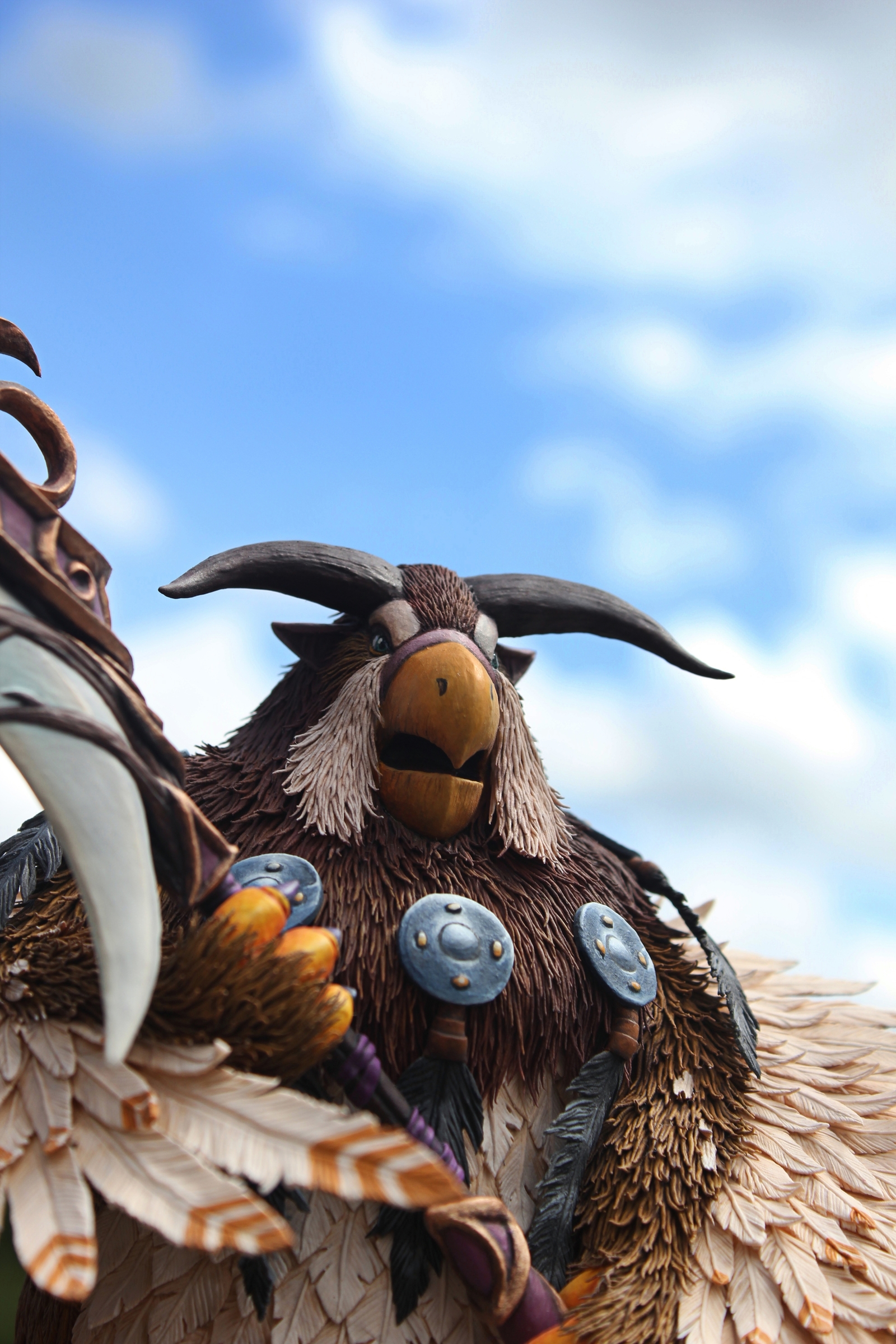 Moonkin/World of Warcraft - Моё, Друид, WOW, World of Warcraft, Фигурка, Ручная работа, Мункин, Warcraft, Длиннопост, Совухи, Фигурки