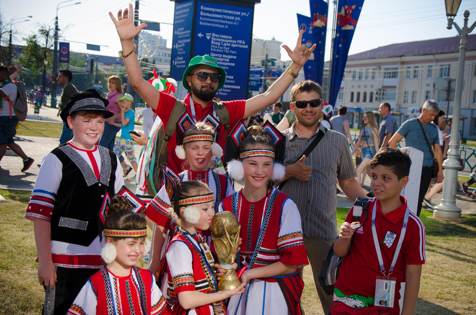 Pikabushniki in Saransk at the 2018 World Cup - My, Saransk, Soccer World Cup, Hospitality, 2018 FIFA World Cup, Longpost