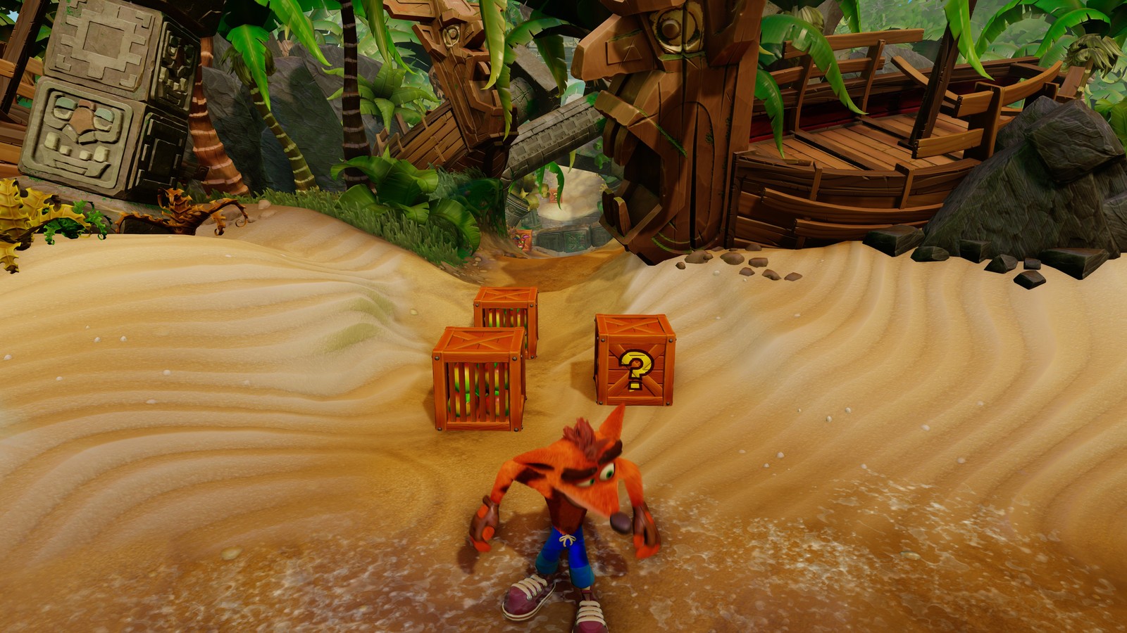 Crash Bandicoot N Sane Trilogy PC 60 fps 1440p - My, Video, Screenshot, Games, Graphene, beauty, Crash Bandicoot, Remake, Playstation 4, Longpost