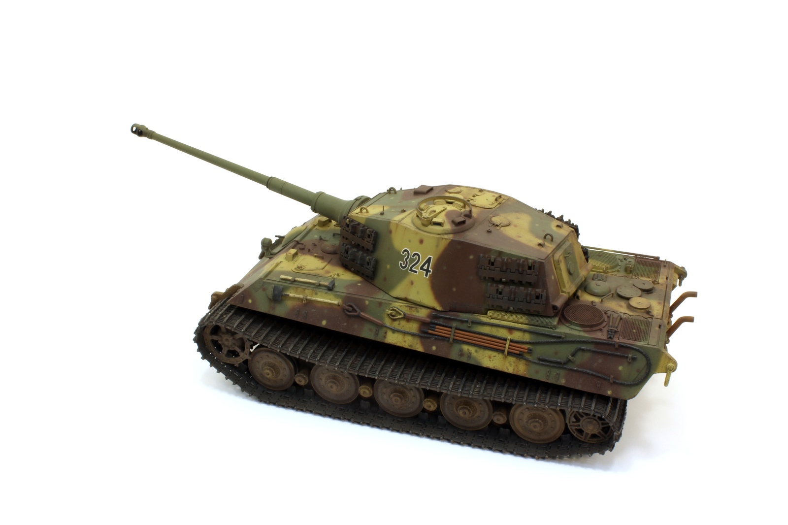 Royal Tiger Model by MENG 1/35 - My, Stand modeling, Modeling, Scale model, Longpost