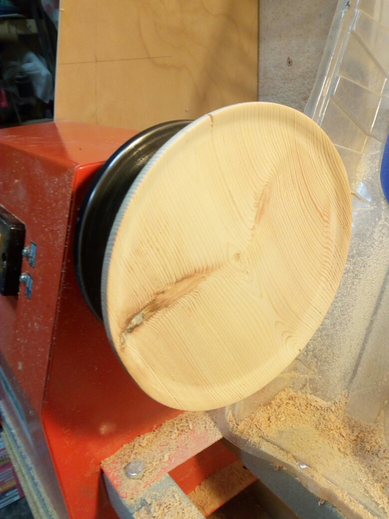 Making a wooden plate - My, Tree, Woodworking, Woodworking, With your own hands, Turning machine, Decor, Longpost