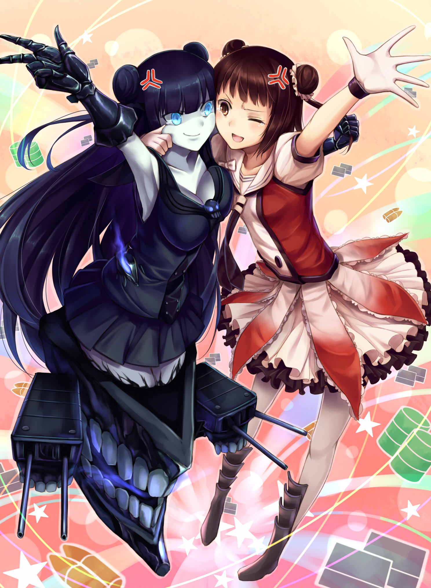 Joint concert! - Kantai collection, Anime, Abyssal, Naka