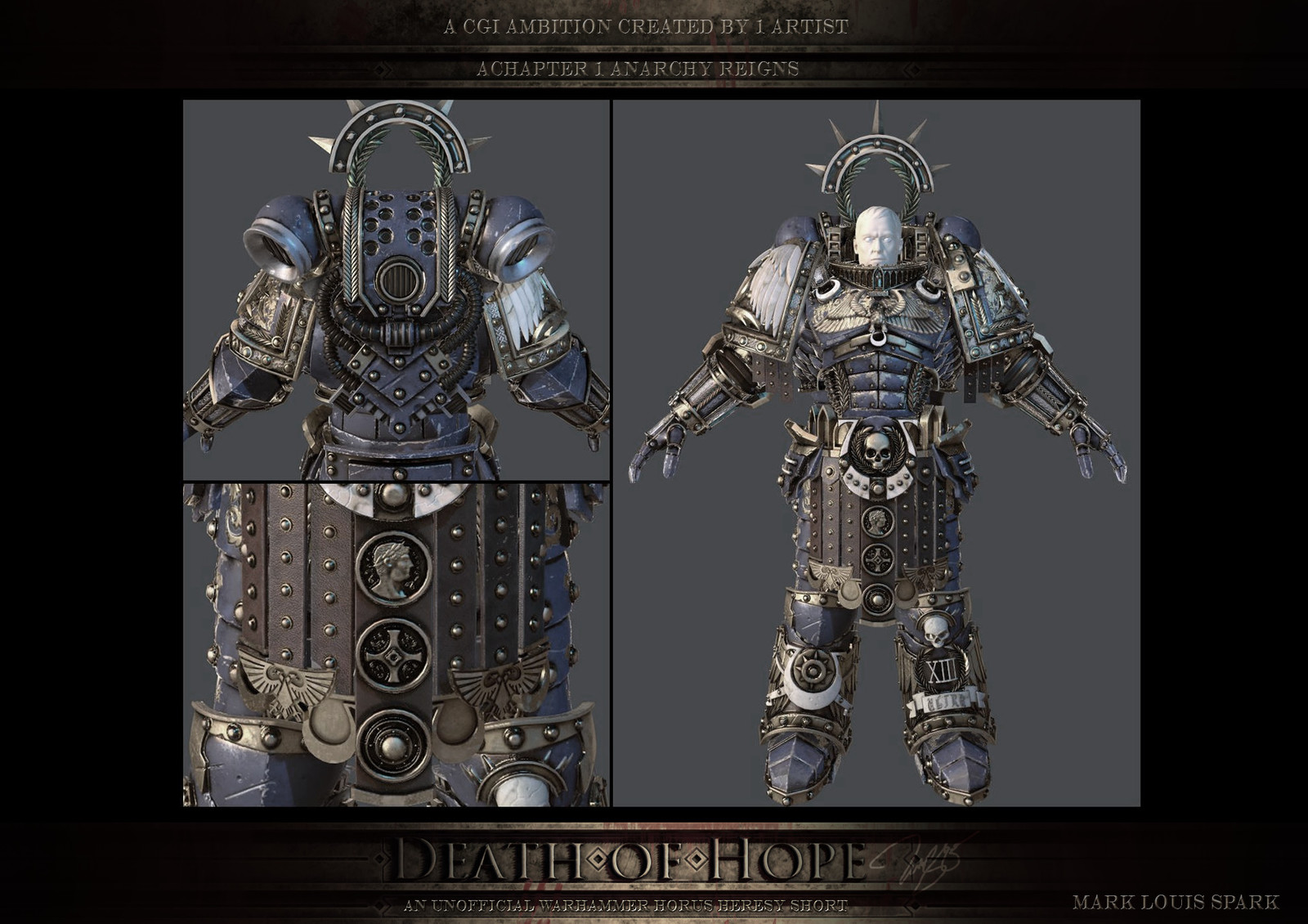 Several concepts for the fan-made Death of Hope - Warhammer 30k, Horus heresy, Death of Hope, Wh Art, Longpost