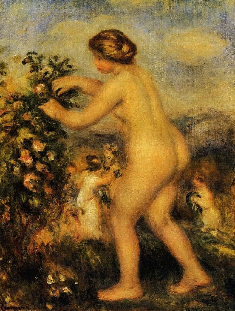 Nude in painting: Pierre-Auguste Renoir, part 2 - NSFW, Painting, Painting, A selection, Renoir, Longpost, Nudity