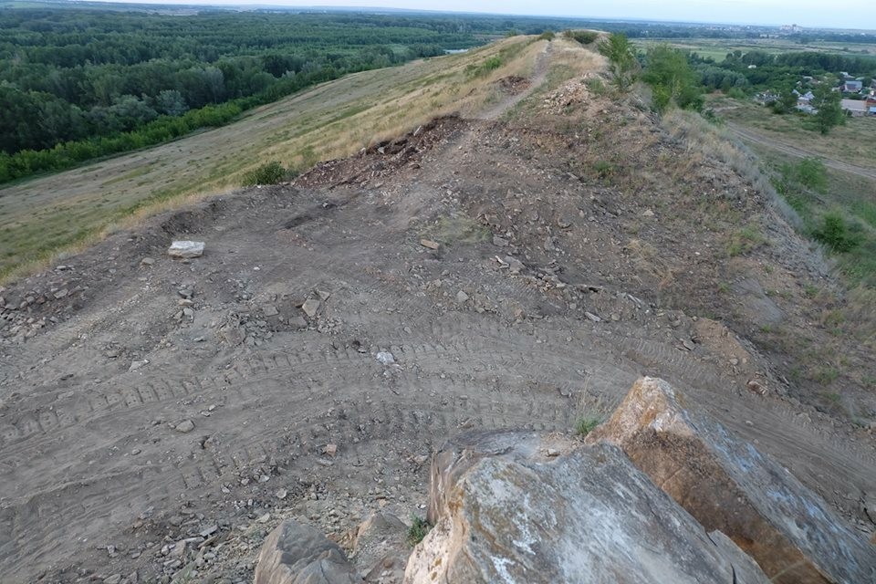 Monument of nature near Orenburg is being destroyed - No rating, Orenburg, , Natural monument, Longpost