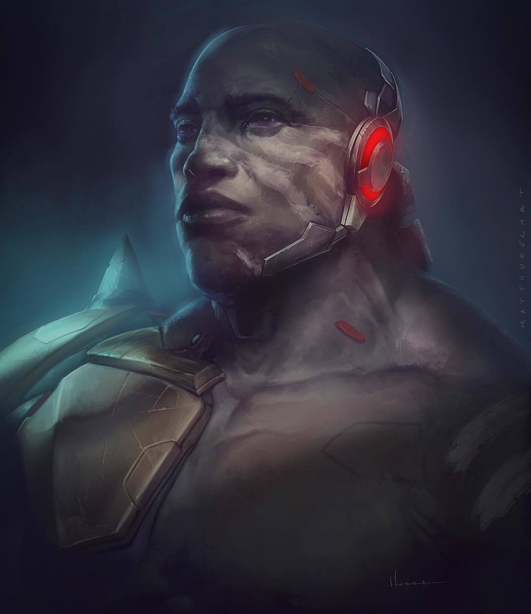 Doomfist by Matt Hubel - Overwatch, Doomfist, Art, 