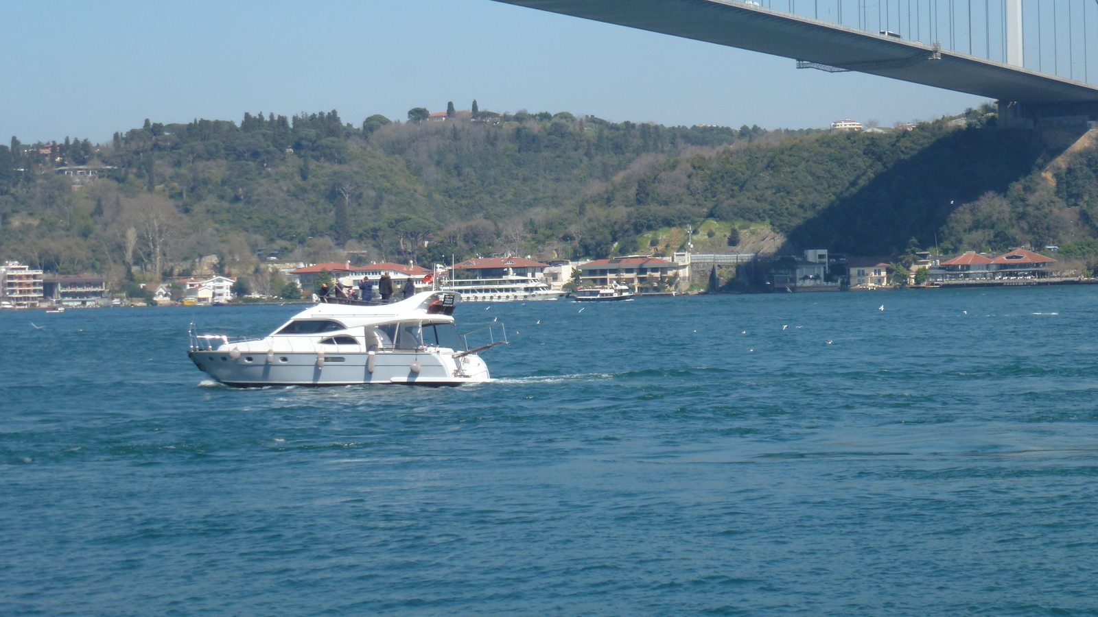 Bridge over the Bosphorus in Istanbul - My, , Istanbul, Bosphorus, Video, Longpost, Bridge