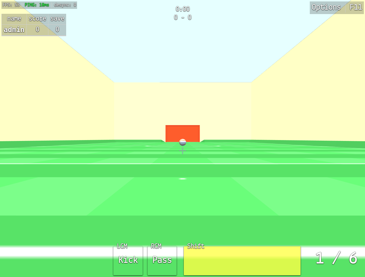 Zoccer - football game alpha test - My, Football, Browser games, IO