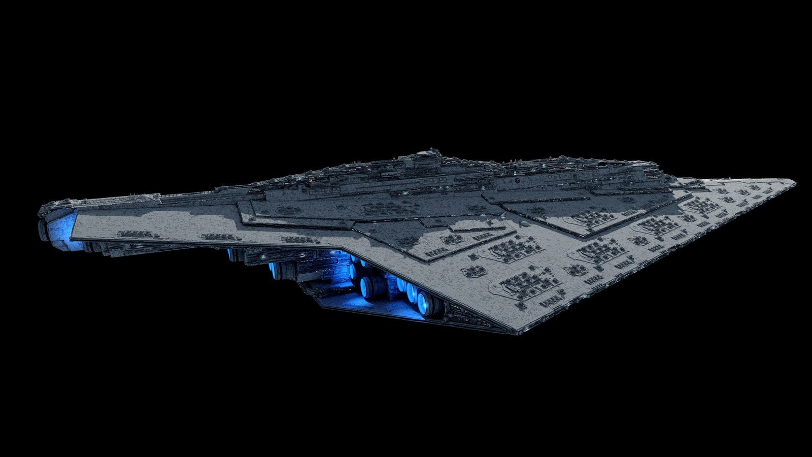 Assertor-class Star Dreadnought - Star Wars, Модели, Космический корабль, Расширенная вселенная, Длиннопост