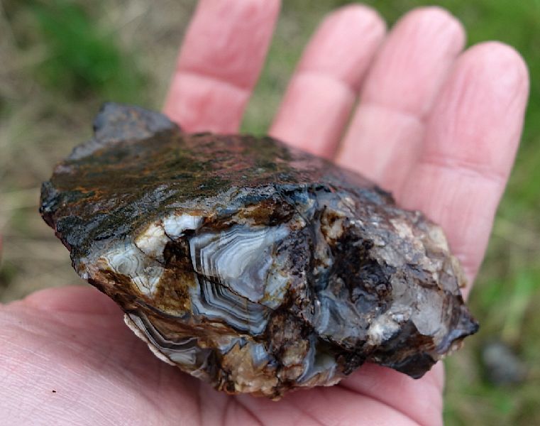 Scout notes. - My, , Agate, Minerals, Ural, The photo, Longpost