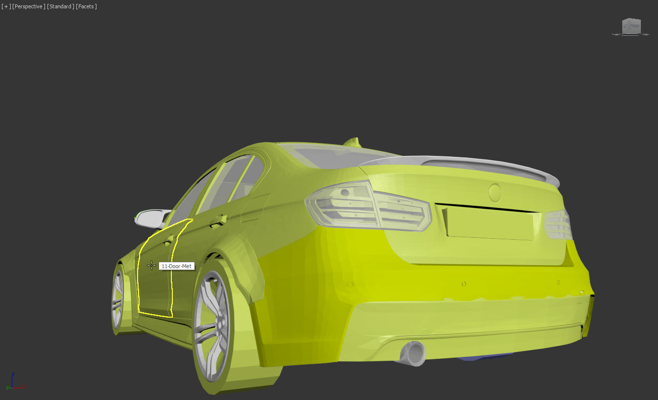 We make the body of BMW 3 (f30) m sport (m package) with m performance package for RC model with 1/10 scale using 3d printing. Part 4 - My, 3D печать, , Rc, Bmw, , , M performance, , Longpost, Radio controlled models