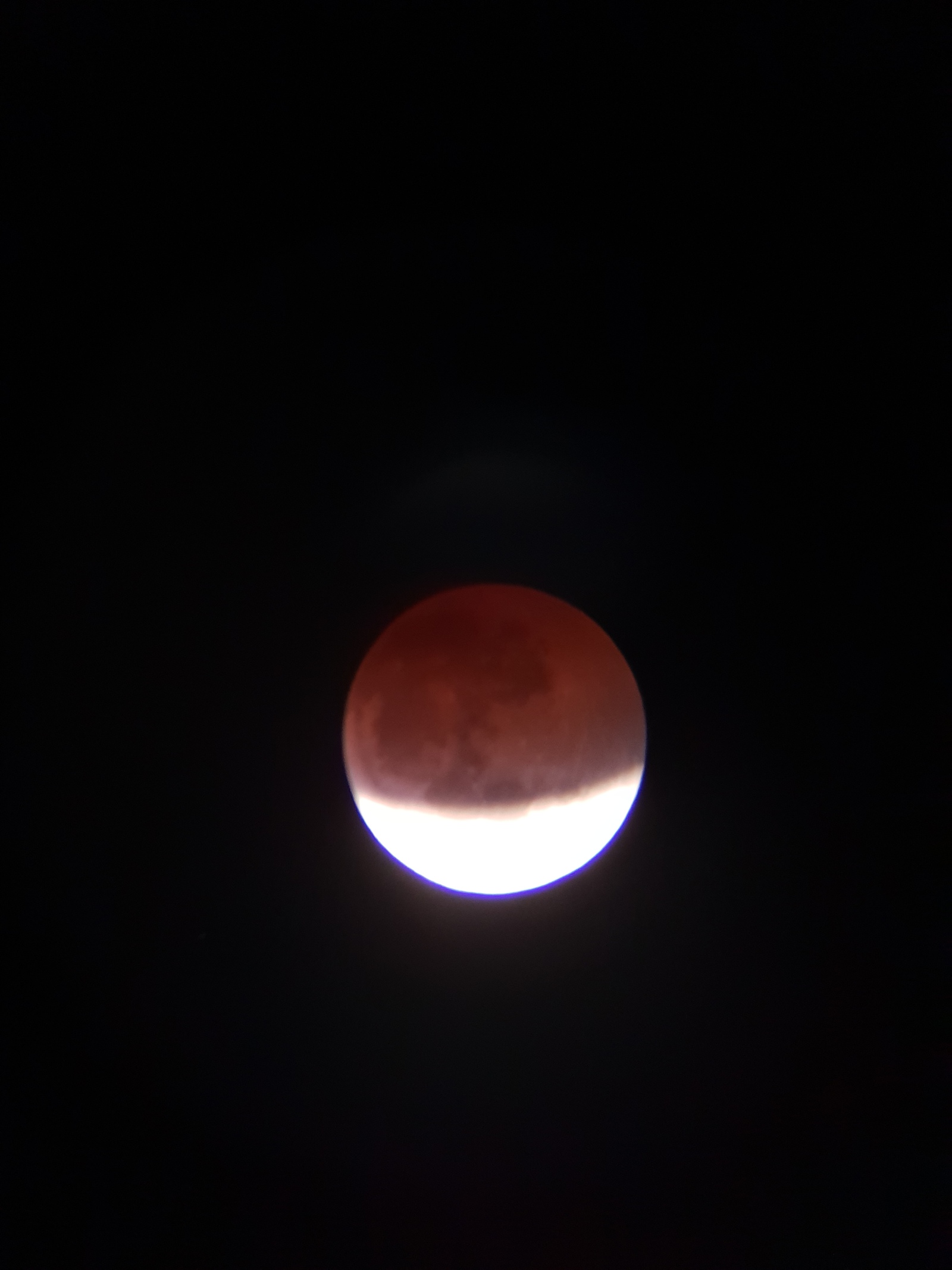 Red Night 27.07.2018 - My, moon, Eclipse, Space, Astronomy, Night, Telescope, Longpost