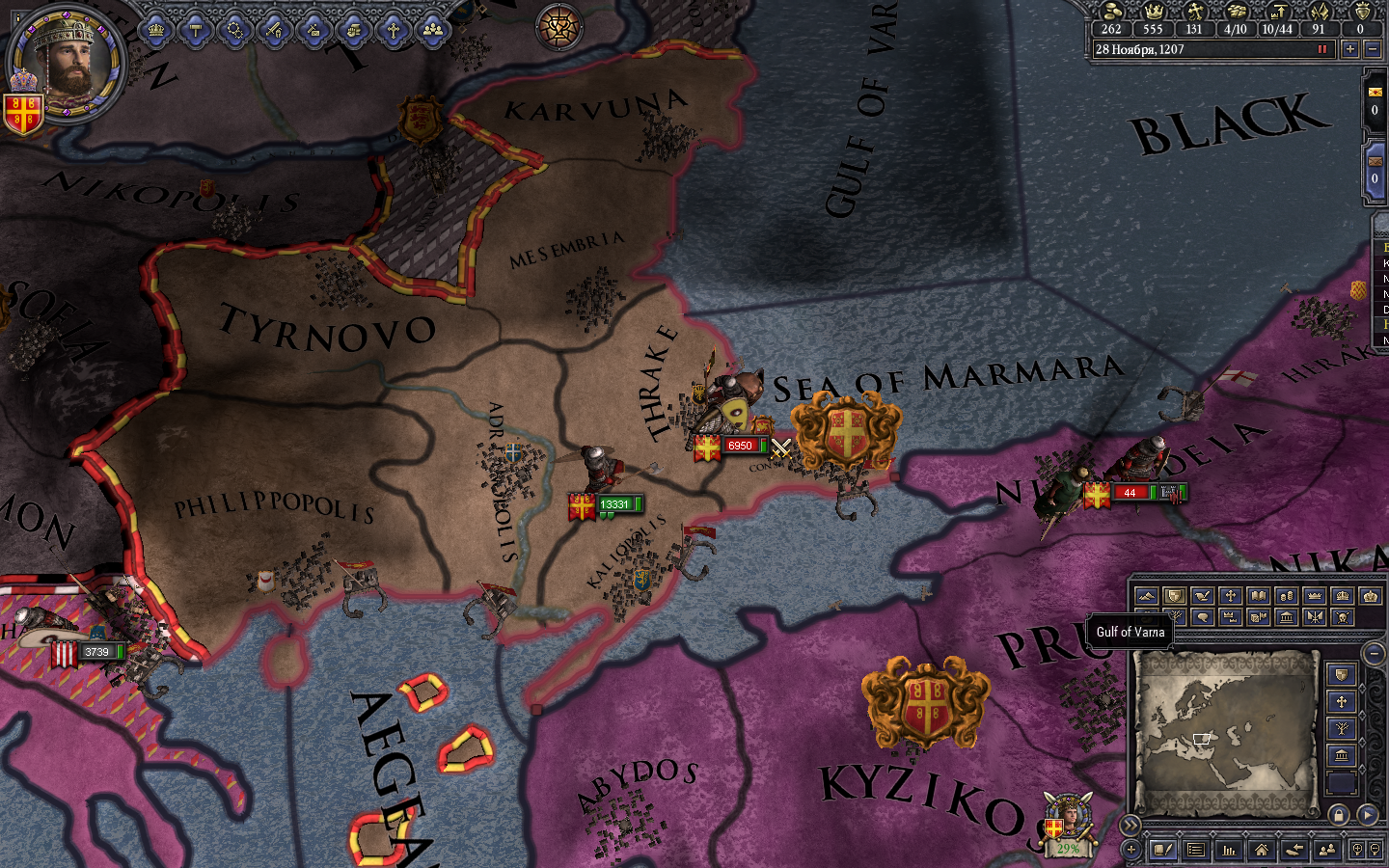 Crusader kings 2 AAR. Византия. 1204. Часть 3. Город Константина и дворцовые интриганы. - Моё, Crusader Kings II, Aar, Литстрим, Византия, Длиннопост