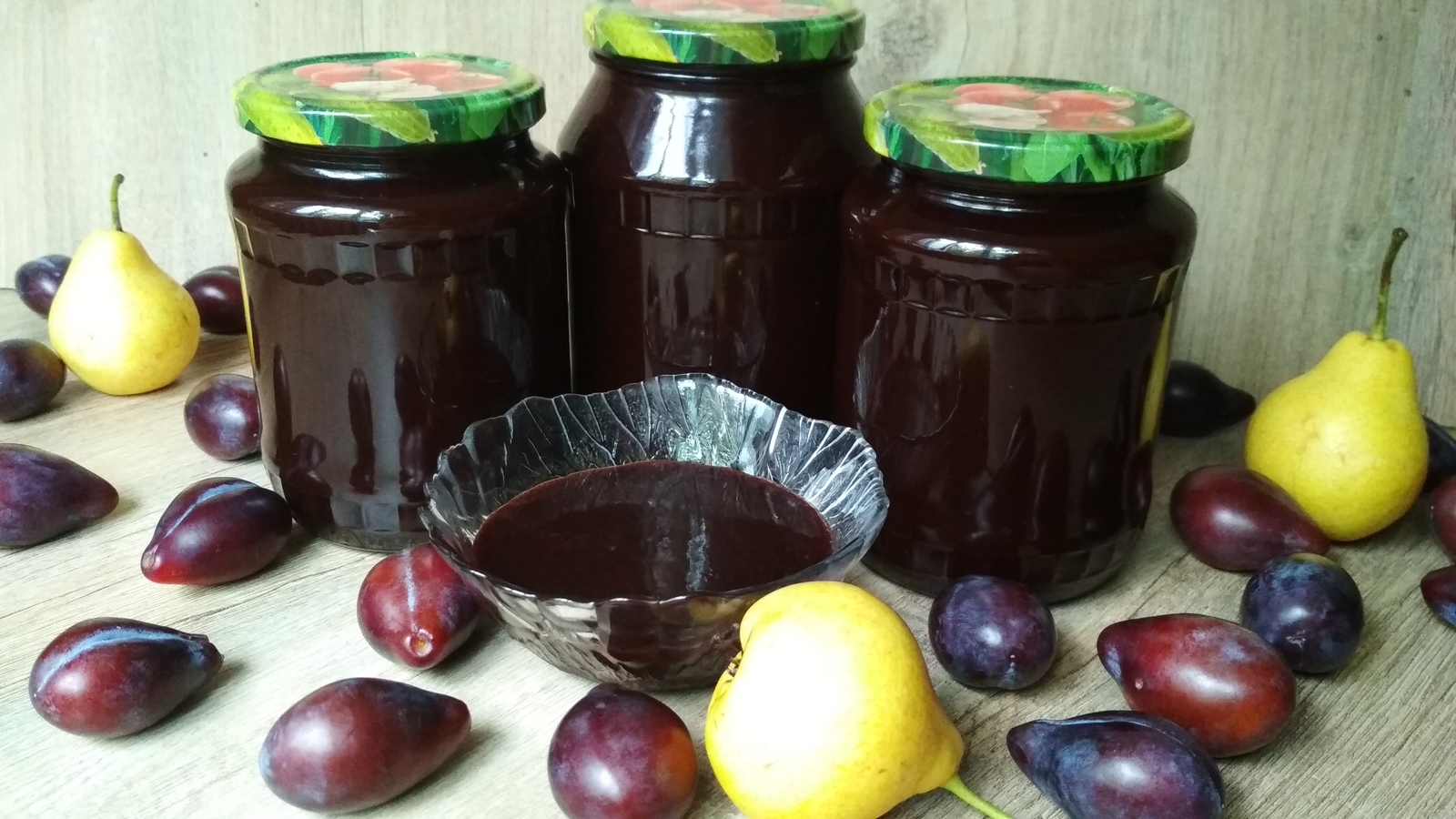 Nutella from plums for the winter - My, Recipe, Video recipe, , , Video, Longpost, Plum jam