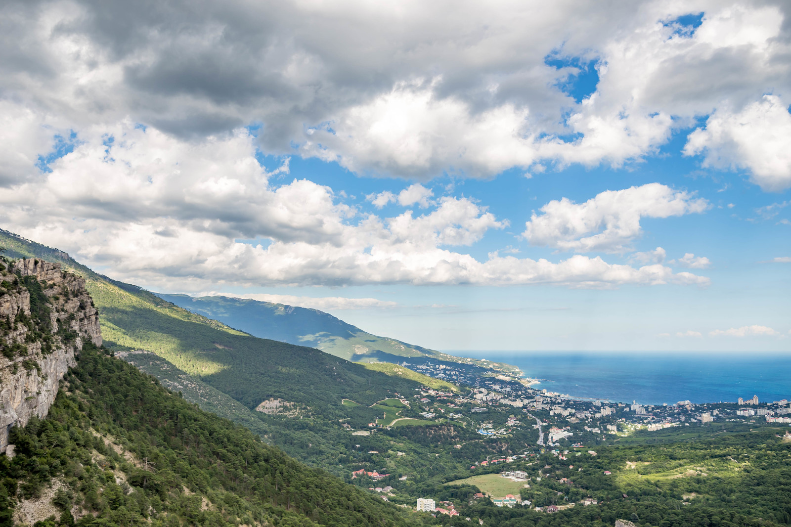 Journey to the Starry Tale on Ai-Petri. - My, Hike, Travels, Tourism, Crimea, Russia, The mountains, Sea, dawn, Longpost