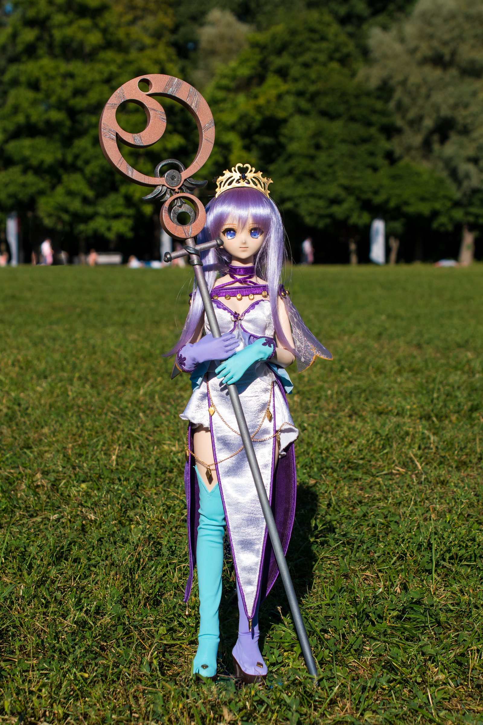 DollfieDream - Medeika in Tsaritsyno - My, Dollfiedream, Jointed doll, Medea Lily, The photo, Hobby, Anime, Longpost