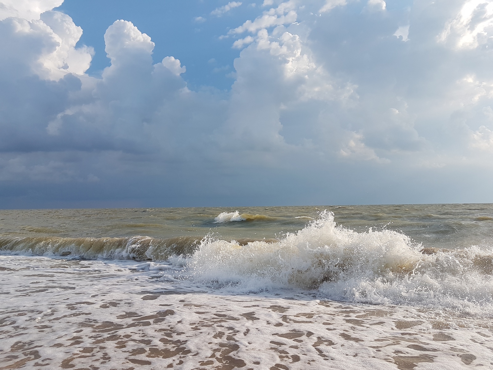 Такое разное море... - Моё, Фотография, Начинающий фотограф, Море, Закат