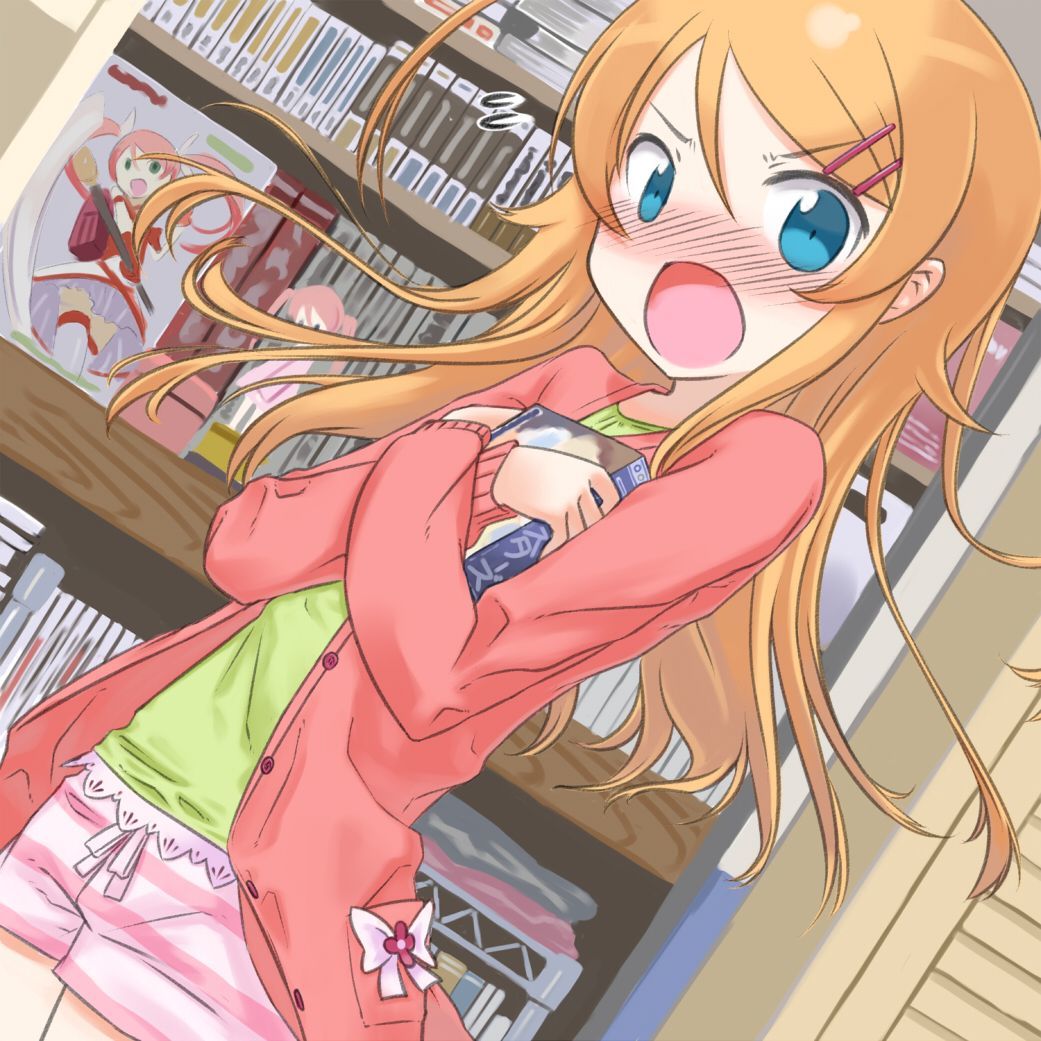 Characters from Ore no Imouto ga Konna ni Kawaii Wake ga Nai [mix #3] - Anime, Anime art, Kirino Kousaka, Gokou ruri, , Kuroneko, Oreimo, , Longpost, Ore no Imouto ga Konnani Kawaii Wake ga Nai