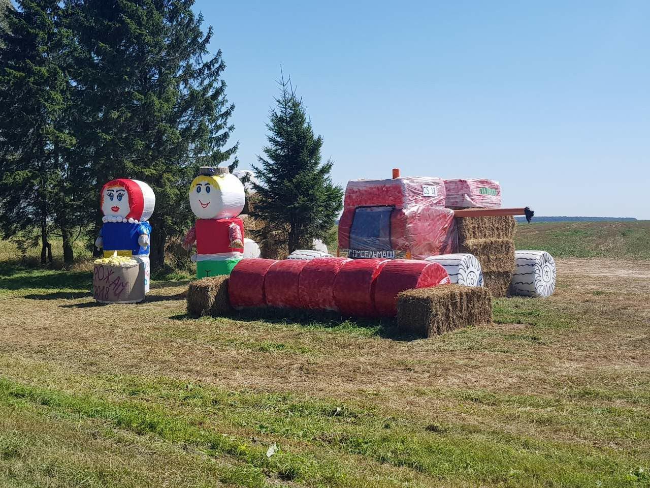 In Slutsk there is a competition of straw figures. - Straw, Competition, Republic of Belarus, Creation, Creative, Longpost