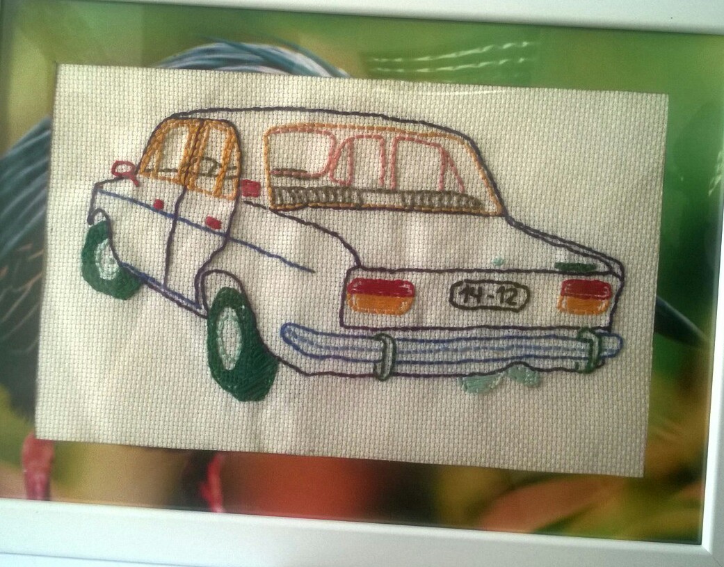 Soviet floss - Longpost, Vintage, the USSR, Embroidery, Cross-stitch, My
