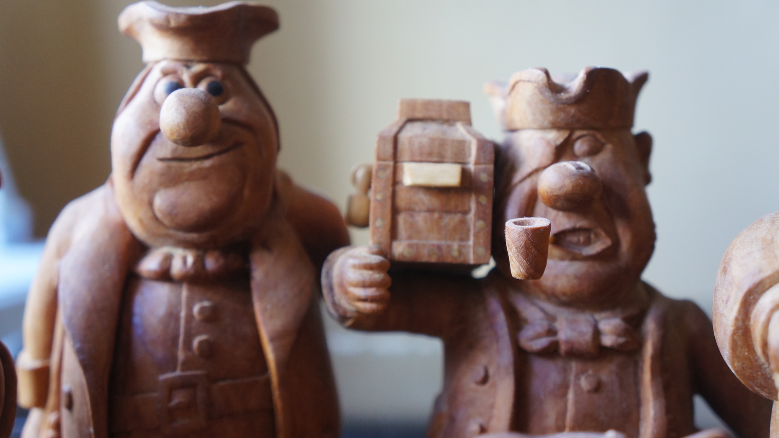 Woodcarving. - My, Father, Wood carving, Handmade, Treasure Island, Longpost