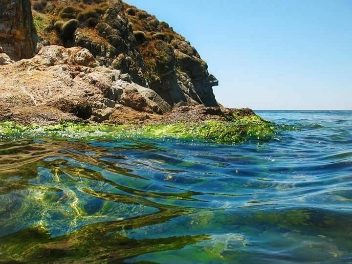 Reflection - My, Wave, The rocks, Water, Sea