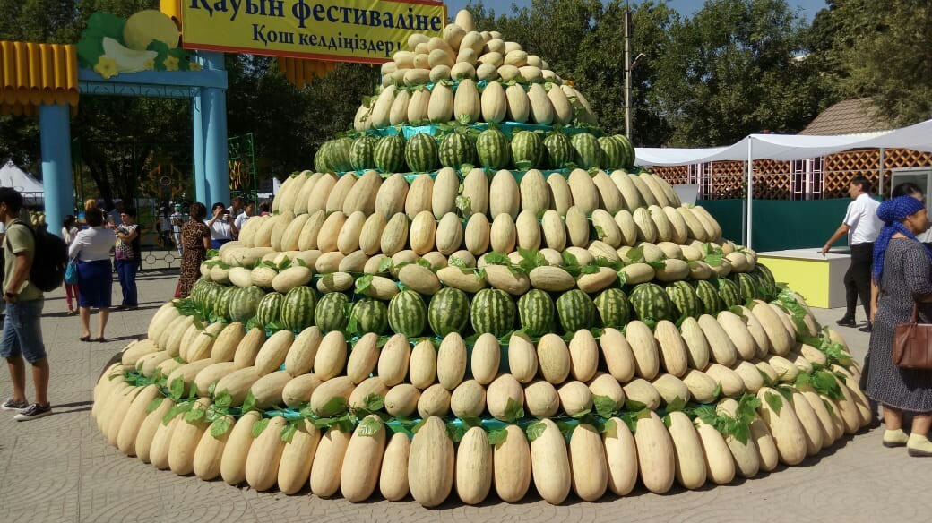 Melon Festival in Kazakhstan - Melon, Сельское хозяйство, Watermelon, Kazakhstan, Longpost