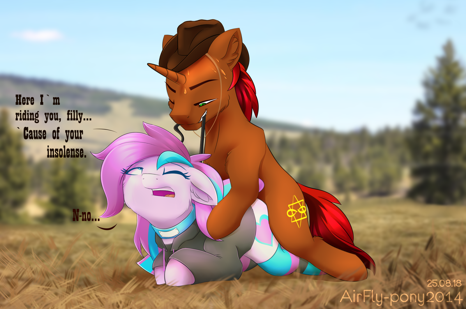 Massage~ by AirFly-pony2014 - NSFW, My little pony, Original character, MLP Suggestive, PonyArt