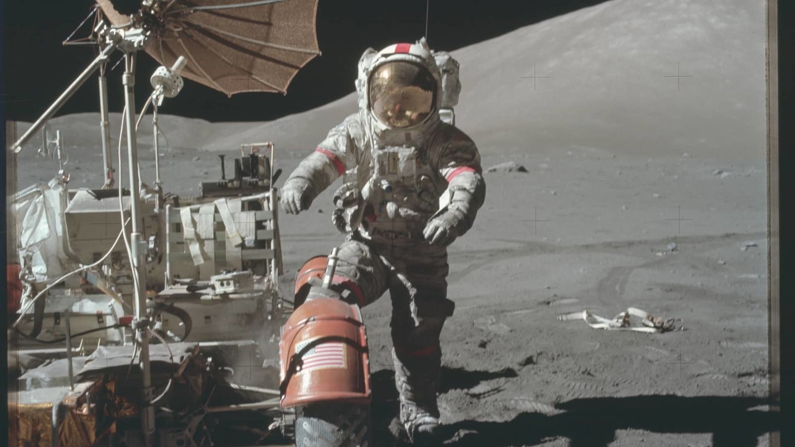 Photos from the Moon. Part 2. - moon, Apollo, The photo, Space, Longpost, NASA, USA