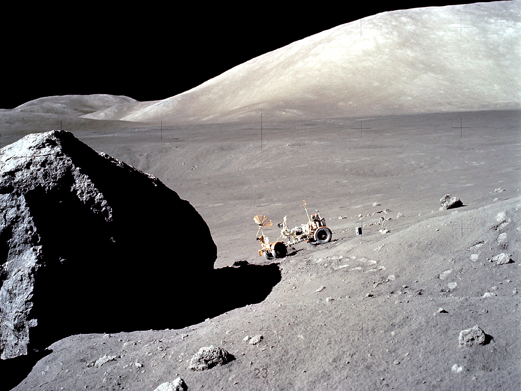 Photos from the Moon. Part 2. - moon, Apollo, The photo, Space, Longpost, NASA, USA