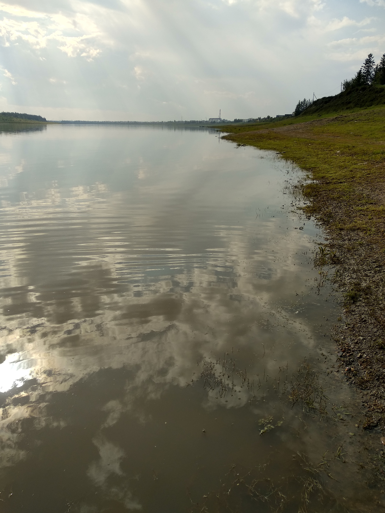 Vilyuy river. - Suntar, Vilyui River, Yakutia, Ecological catastrophy, Longpost